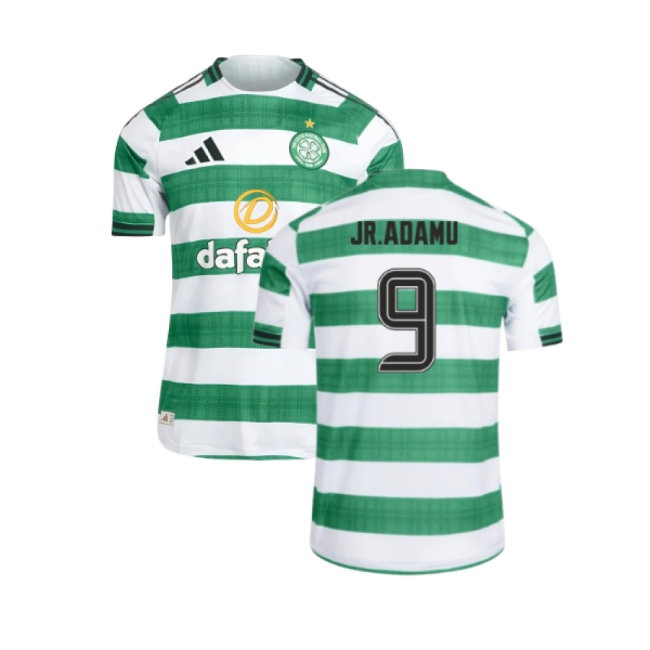 2025-2026 Celtic Player Version Home Shirt (JR.Adamu 9) — Buy Online