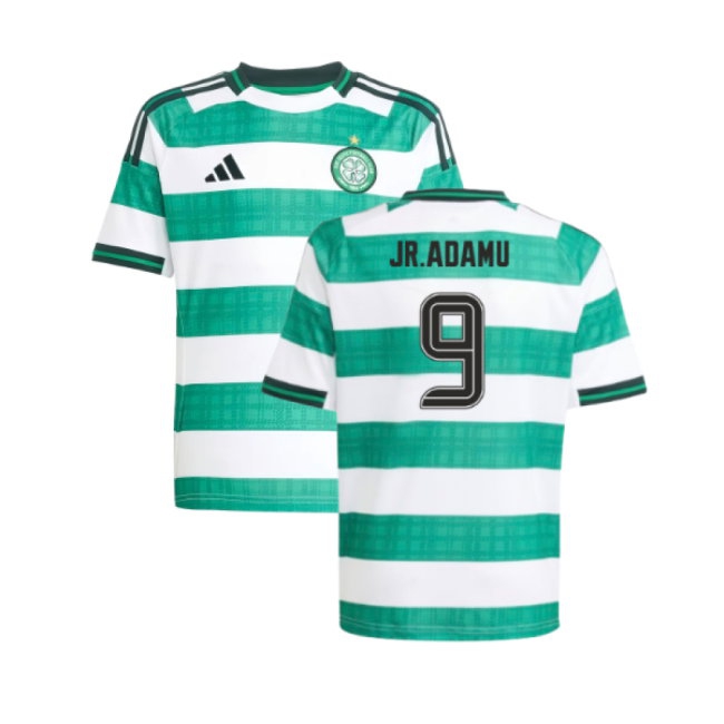 2025-2026 Celtic Home Shirt - Kids (JR.Adamu 9) — Buy Now