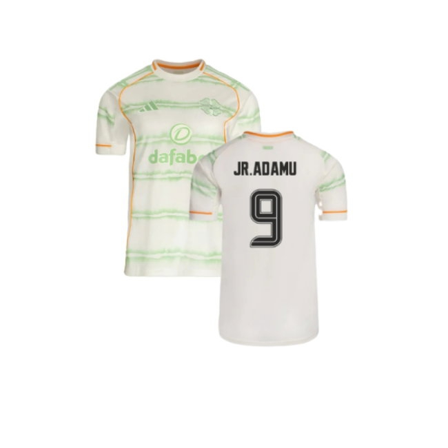 2025-2026 Celtic Third Shirt - Womens (JR.Adamu 9) — Shop Online