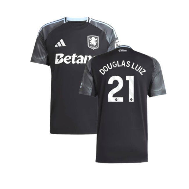 2025-2026 Aston Villa Away Shirt (Douglas Luiz 21) — Shop Online