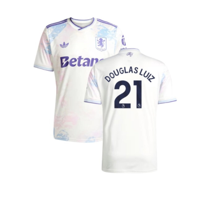 2025-2026 Aston Villa Third Shirt (Douglas Luiz 21) — Buy Now