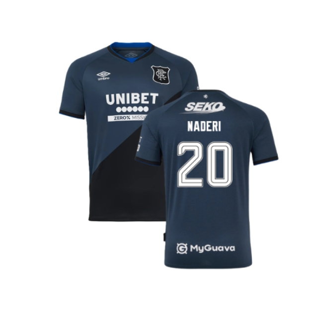 2025-2026 Rangers Third Shirt (Naderi 20) — Buy Online