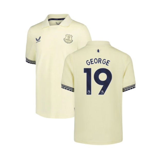 2025-2026 Everton Away Shirt - Kids (George 19) — Shop Online