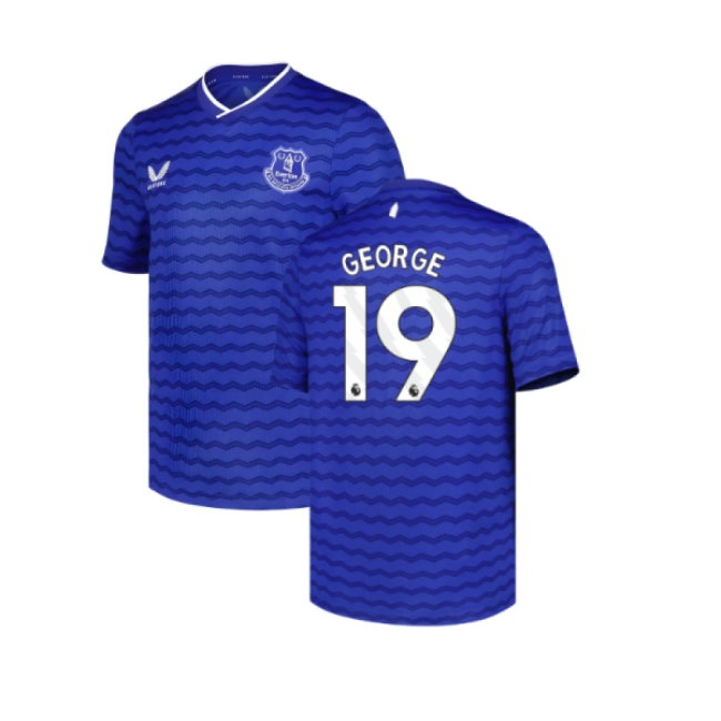 2025-2026 Everton Home Shirt (Kids) (George 19) — Buy Now