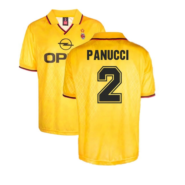 AC Milan 1995-1996 Third Retro Shirt (Panucci 2) — Shop Online