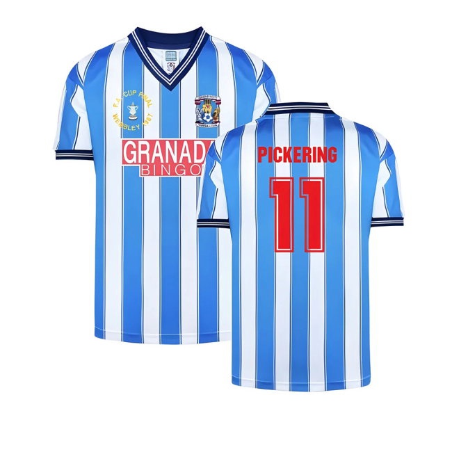 Coventry 1987 FA Cup Final Retro Shirt (Pickering 11) — Buy Online