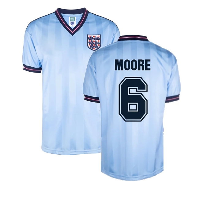 England 1986 World Cup Finals Third Shirt (MOORE 6) — Buy Now