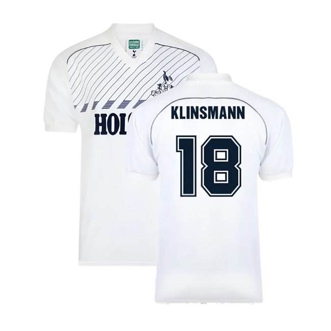Tottenham 1986 Retro Home Shirt (KLINSMANN 18) — Shop Online