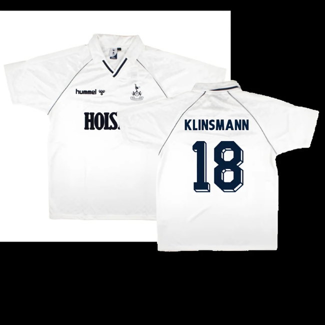Tottenham 1989 Retro Home Shirt (Klinsmann 18) — Buy Now