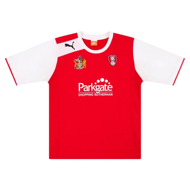 Rotherham 2012-14 Home Shirt (3XL) (Good) (Rooney 28) — Shop Online