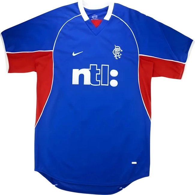 Rangers 2001-2002 Home Shirt (Excellent) (GATTUSO 18) — Buy Online