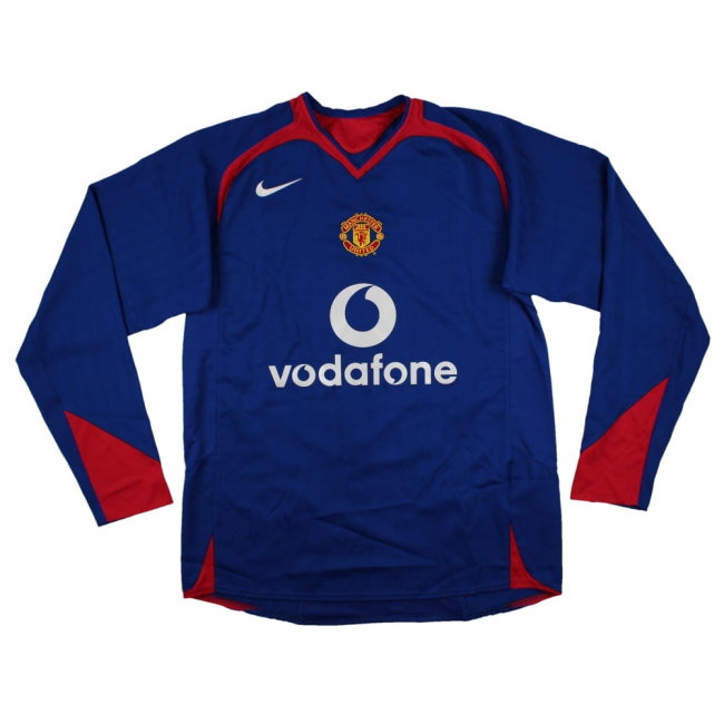 Manchester United 2005-06 Long Sleeve Away Shirt (M) (Excellent) (GIGGS 11) — Shop Online