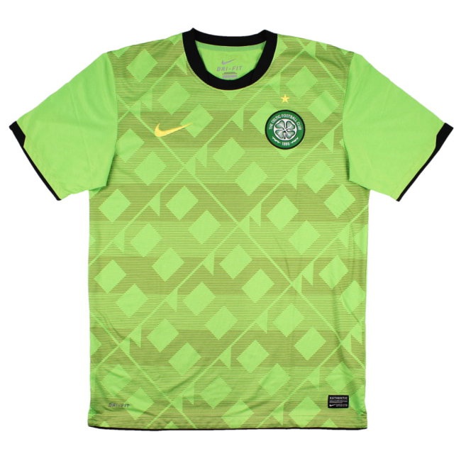Celtic 2010-11 Away Shirt (Sponsorless) (M) (Excellent) (Brown 8) — Shop Online