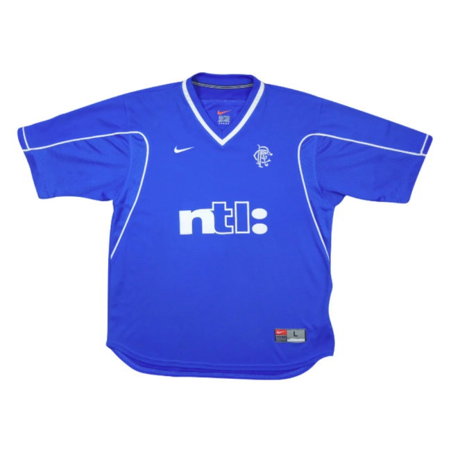 Rangers 1999-01 Home Shirt (XXL) (Good) (GATTUSO 18) — Buy Now