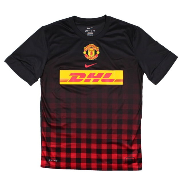 Manchester United 2010-2011 Training Shirt (M) (Vidic 15) (Excellent) — Shop Online
