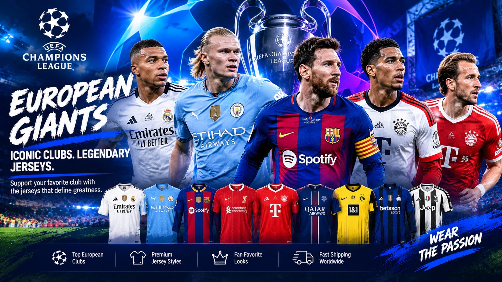 Soccer 2026/27 Jerseys Hub: League, Club and National Kits