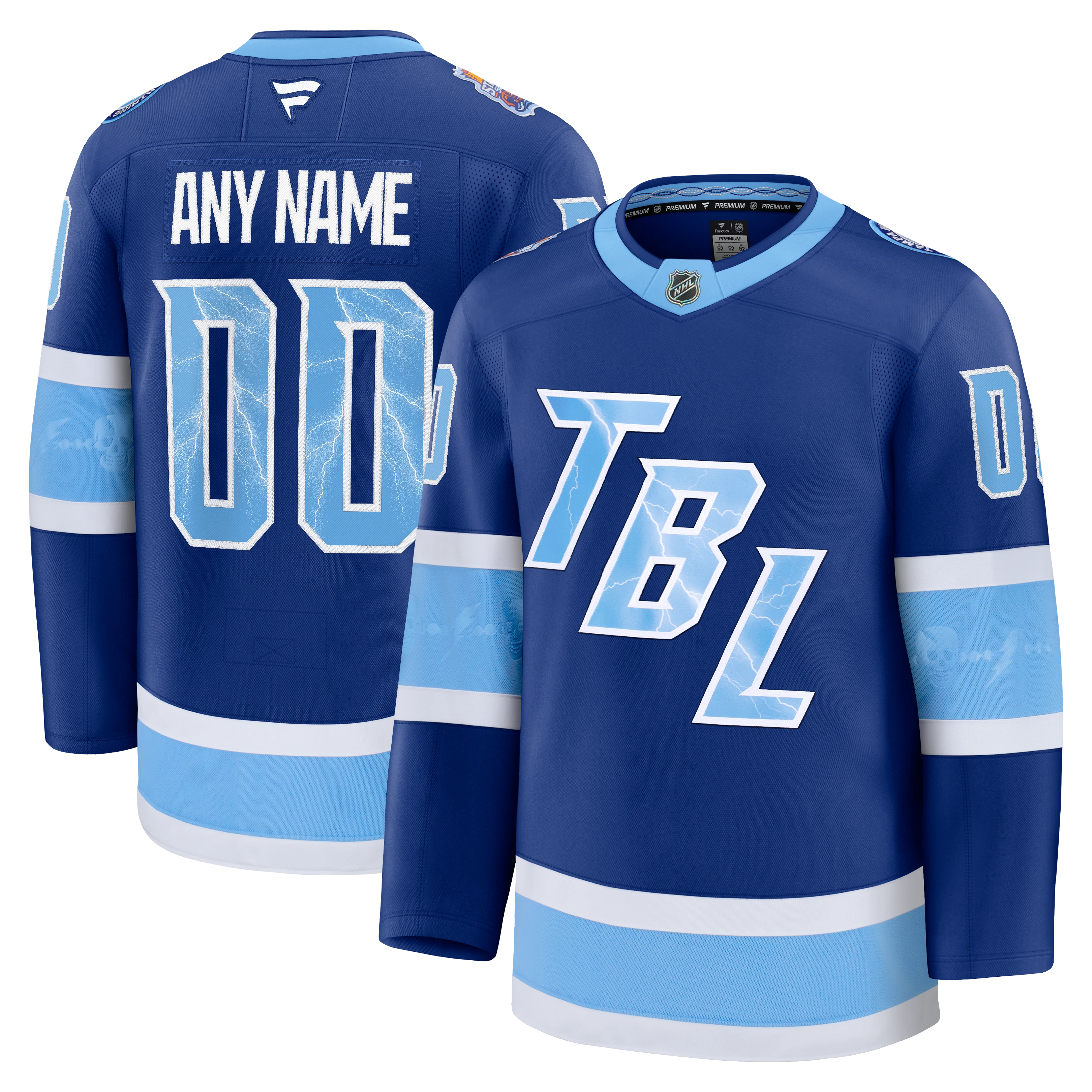 Tampa Bay Lightning 2026 NHL Stadium Series Premium Custom Jersey - Blue