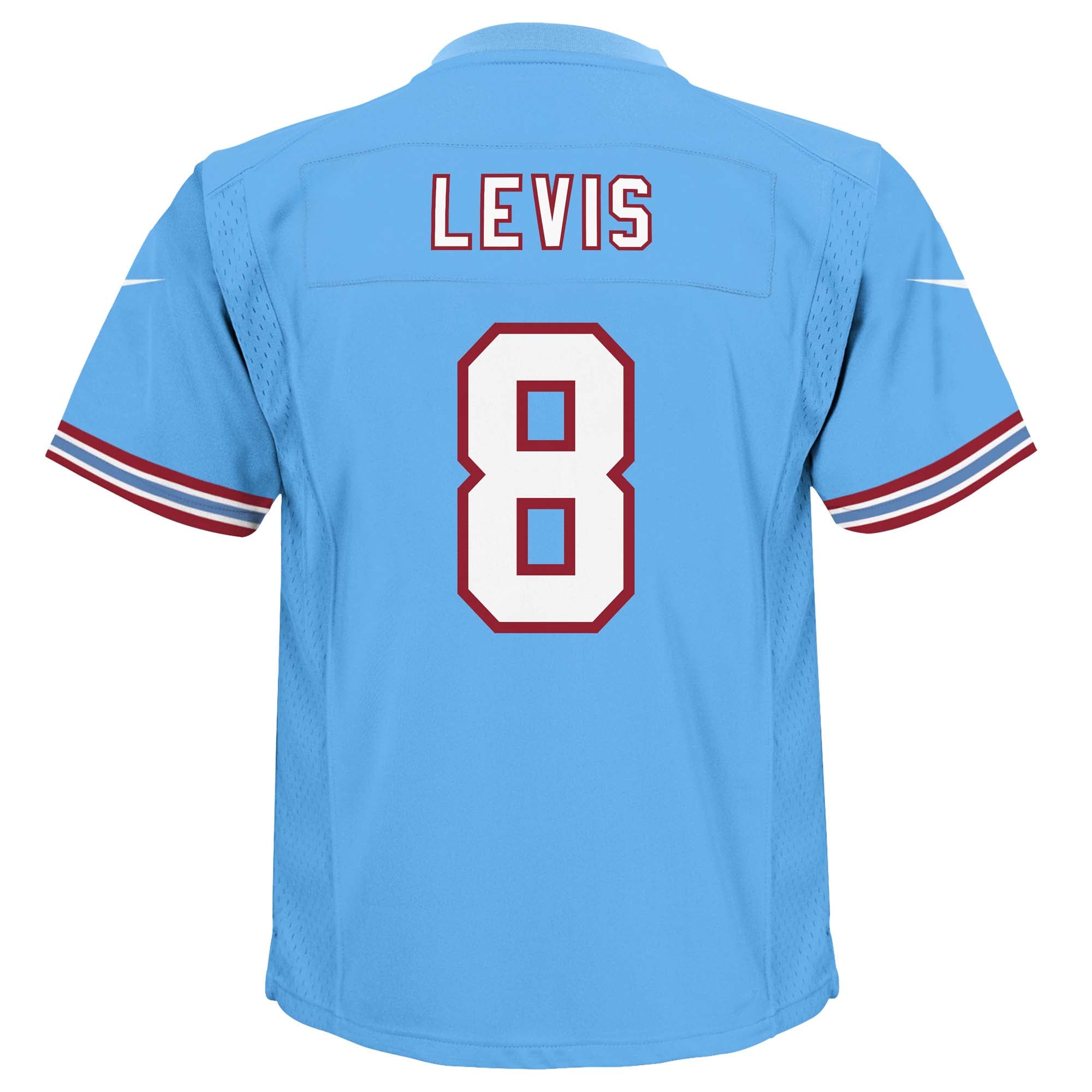 Toddler Tennessee Titans Will Levis Light Blue Alternate Oilers Throwback Game Jersey