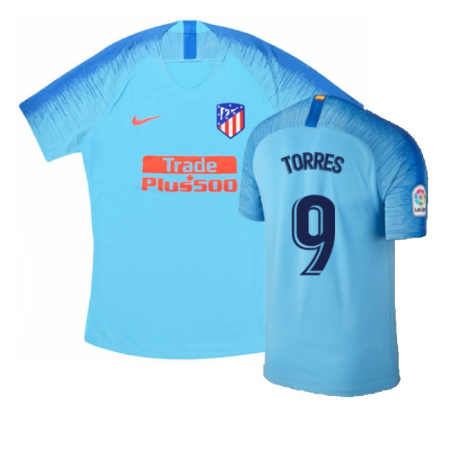 Atletico Madrid 2018-19 Away Shirt (S) (Mint) (Torres 9) — Buy Now