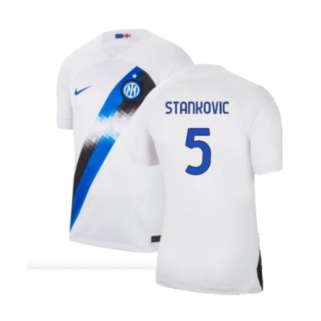 Inter Milan 2023-24 Away Shirt (Sponsorless) (M) (Stankovic 5) (BNWT) — Shop Now