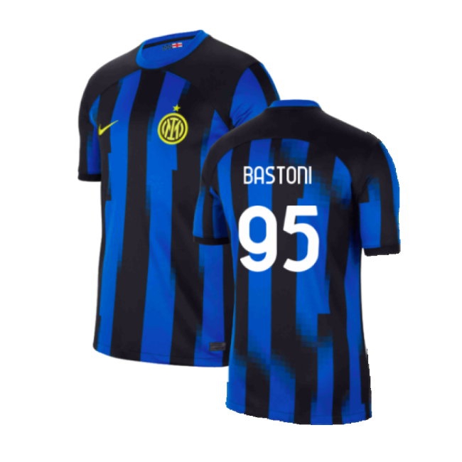 Inter Milan 2023-24 Home Shirt (SB) (Bastoni 95) (Excellent) — Buy Online
