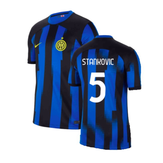 Inter Milan 2023-24 Home Shirt (SB) (Stankovic 5) (Excellent) — Buy Now
