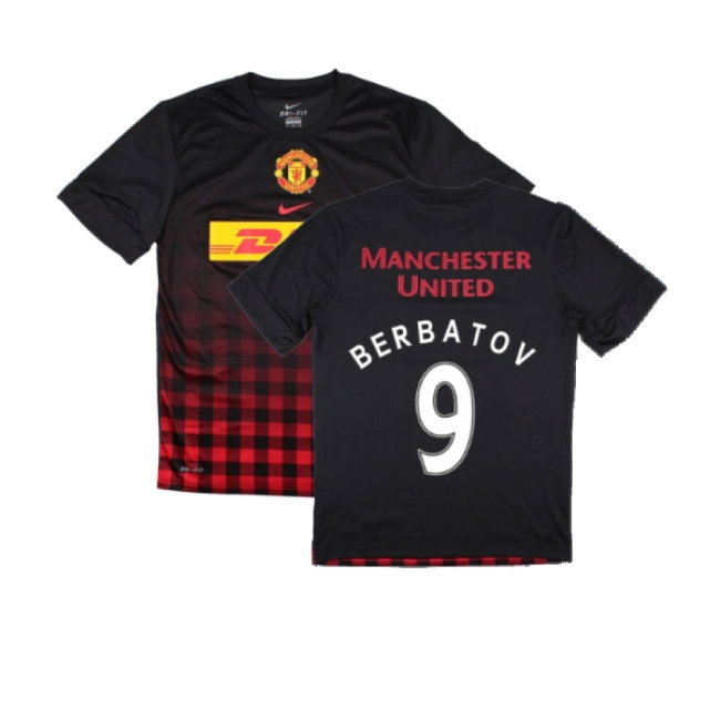 Manchester United 2010-2011 Training Shirt (M) (Berbatov 9) (Excellent) — Buy Online