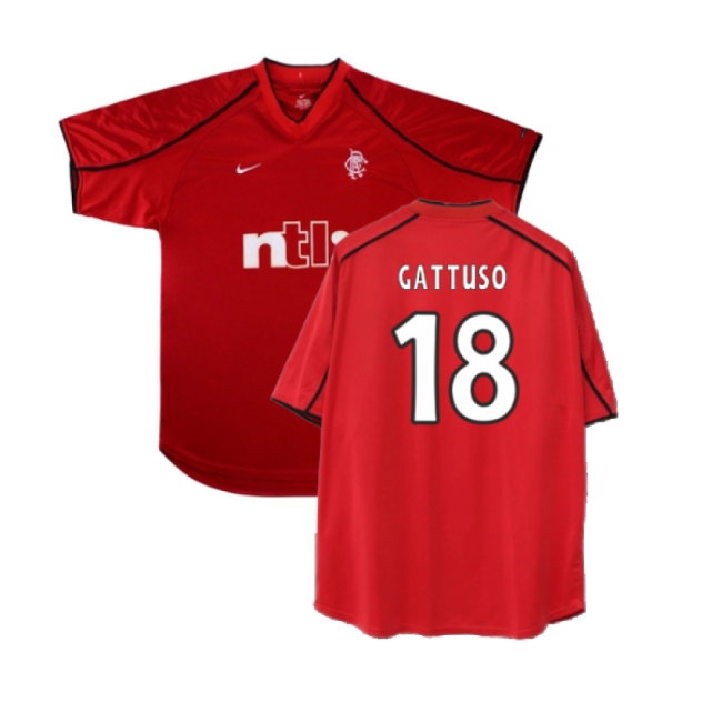 Rangers 2000-01 Third Shirt (XL) (Excellent) (GATTUSO 18) — Shop Now