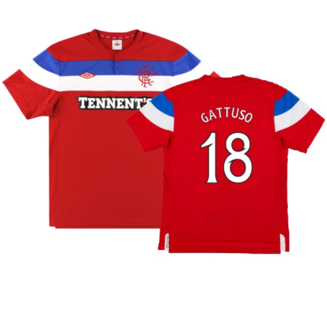 Rangers 2011-12 Away Shirt (L) (Very Good) (Gattuso 18) — Buy Now