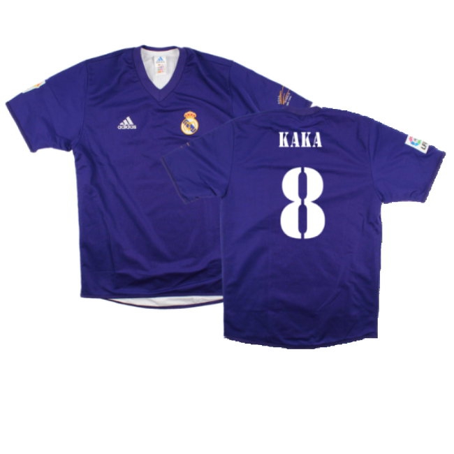 Real Madrid 2001-02 Anniversary Third Shirt (S) (Excellent) (Kaka 8) — Shop Online