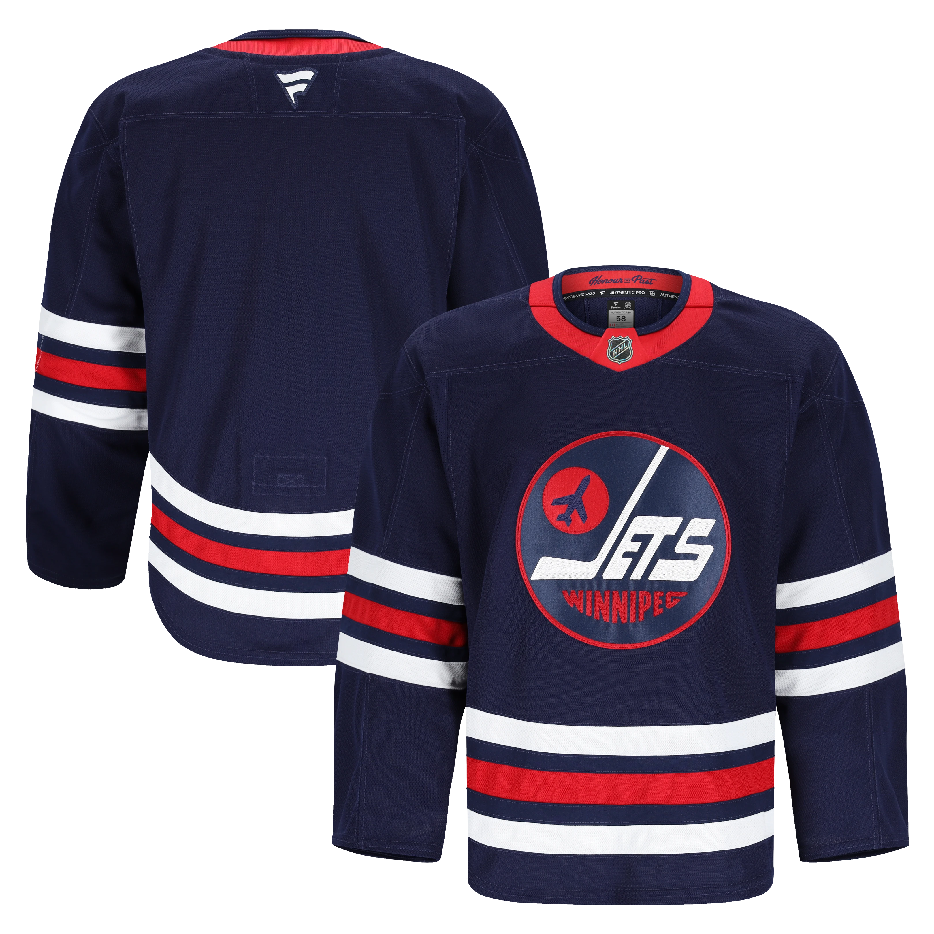 Winnipeg Jets Alternate Pro Jersey - Navy