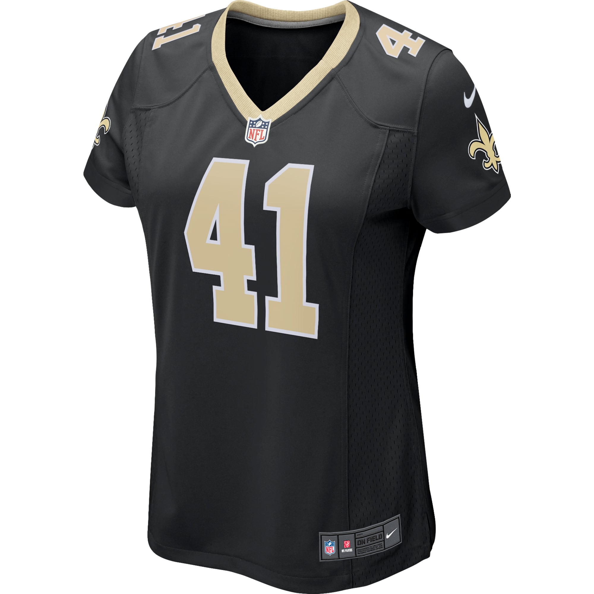 Women's Alvin Kamara Black New Orleans Saints Game Jersey