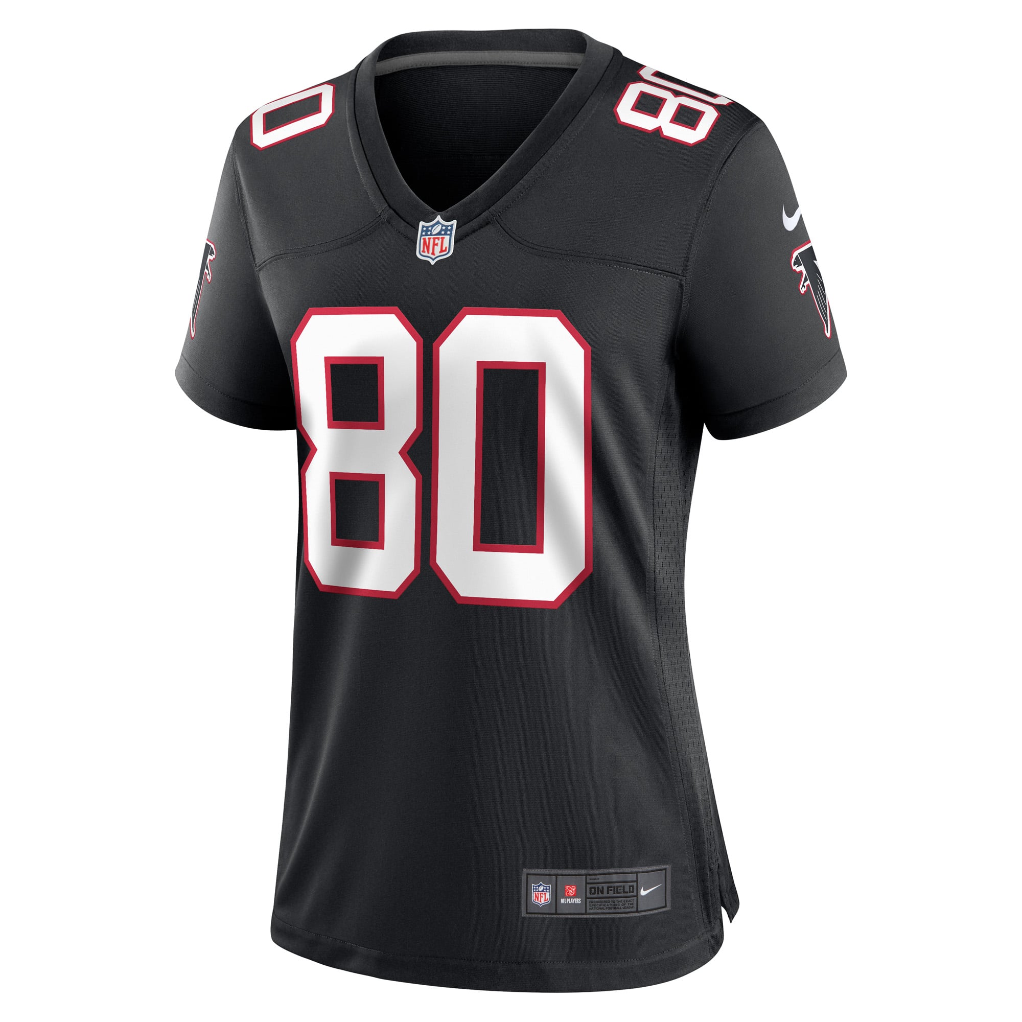 Women's Atlanta Falcons Andre Rison Black Retired Player Jersey