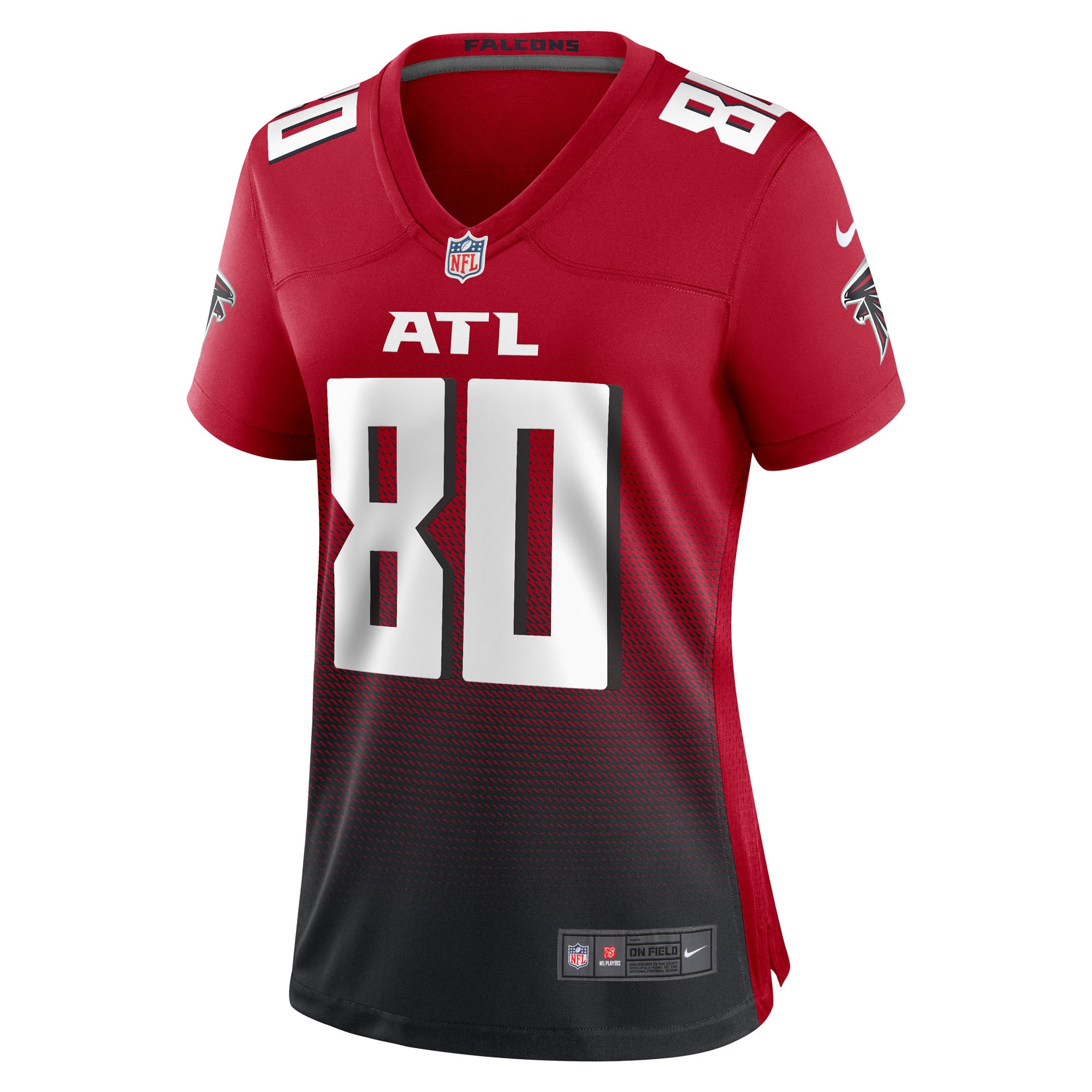 Women's Atlanta Falcons Andre Rison Red Retired Player Jersey