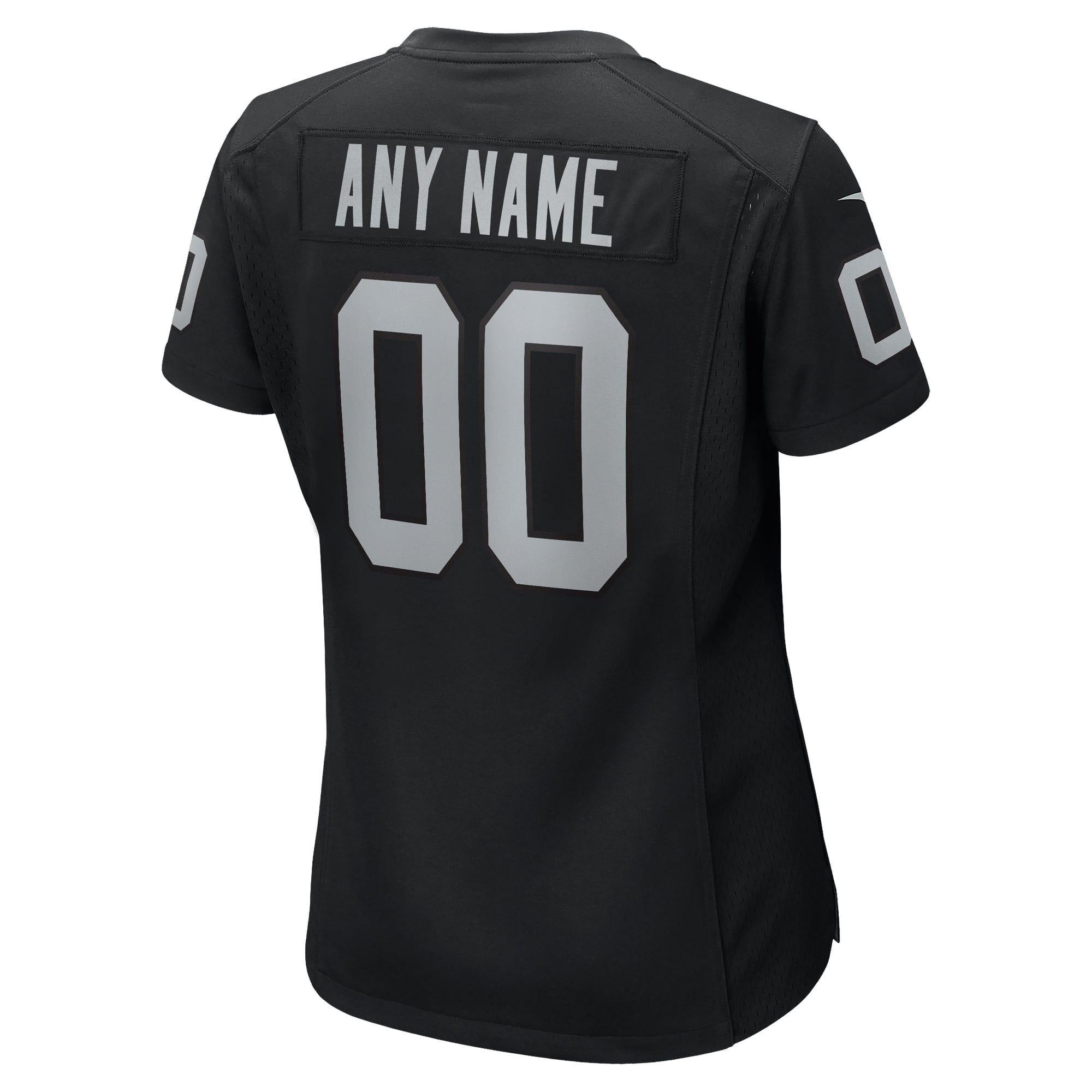 Women's Black Las Vegas Raiders Custom Game Jersey