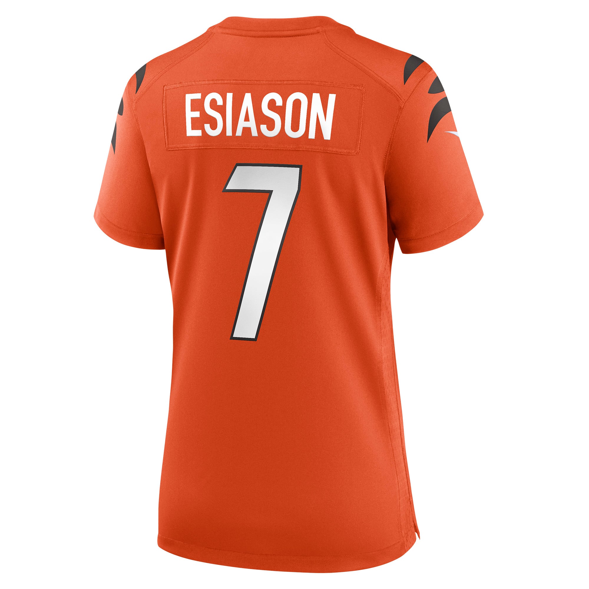 Women's Cincinnati Bengals Boomer Esiason Orange Retired Game Jersey