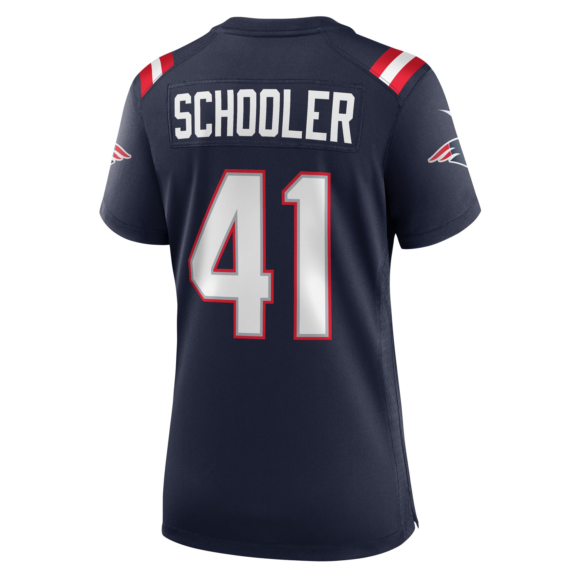 Women's New England Patriots Brenden Schooler Navy Game Jersey