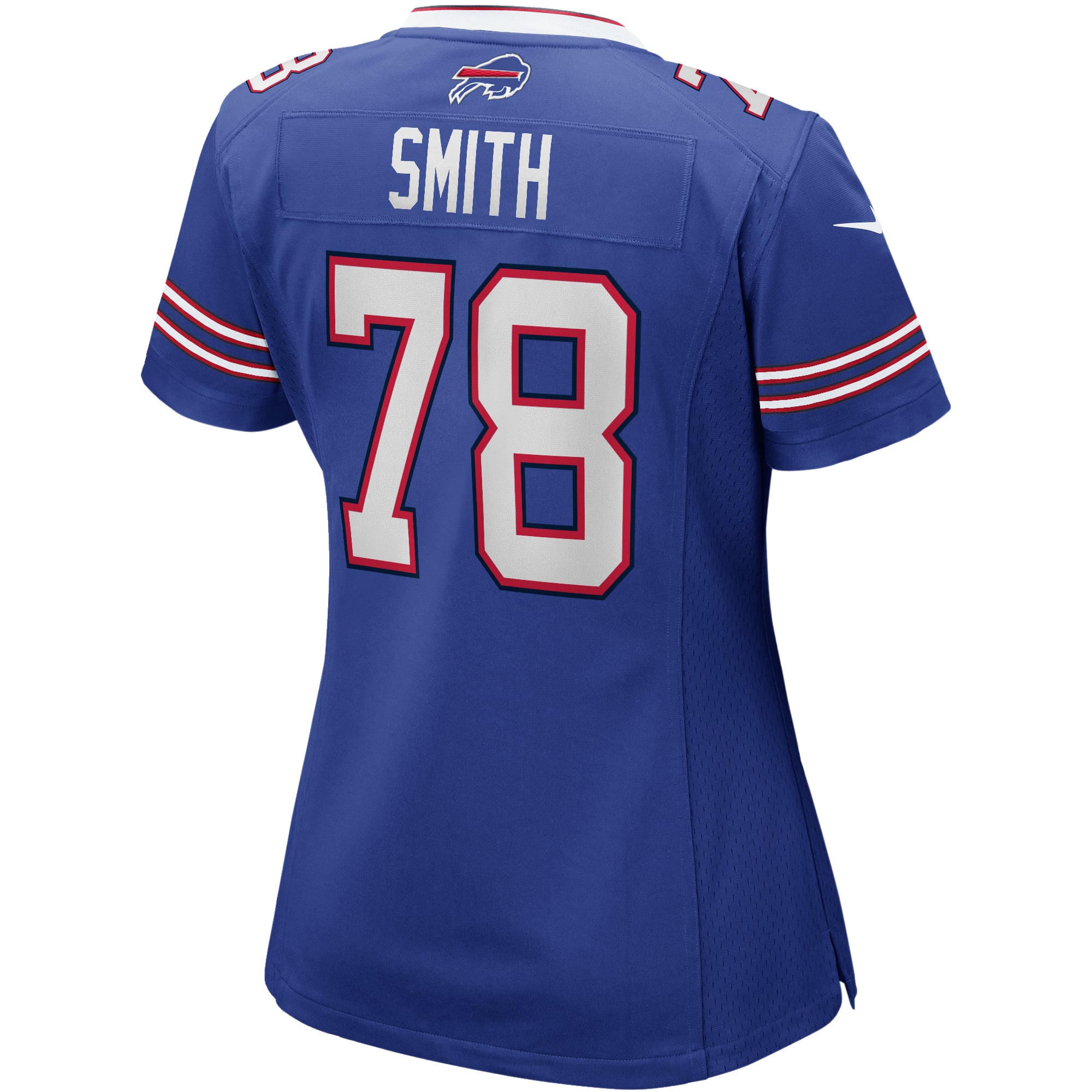Women's Buffalo Bills Bruce Smith Royal Game Retired Player Jersey