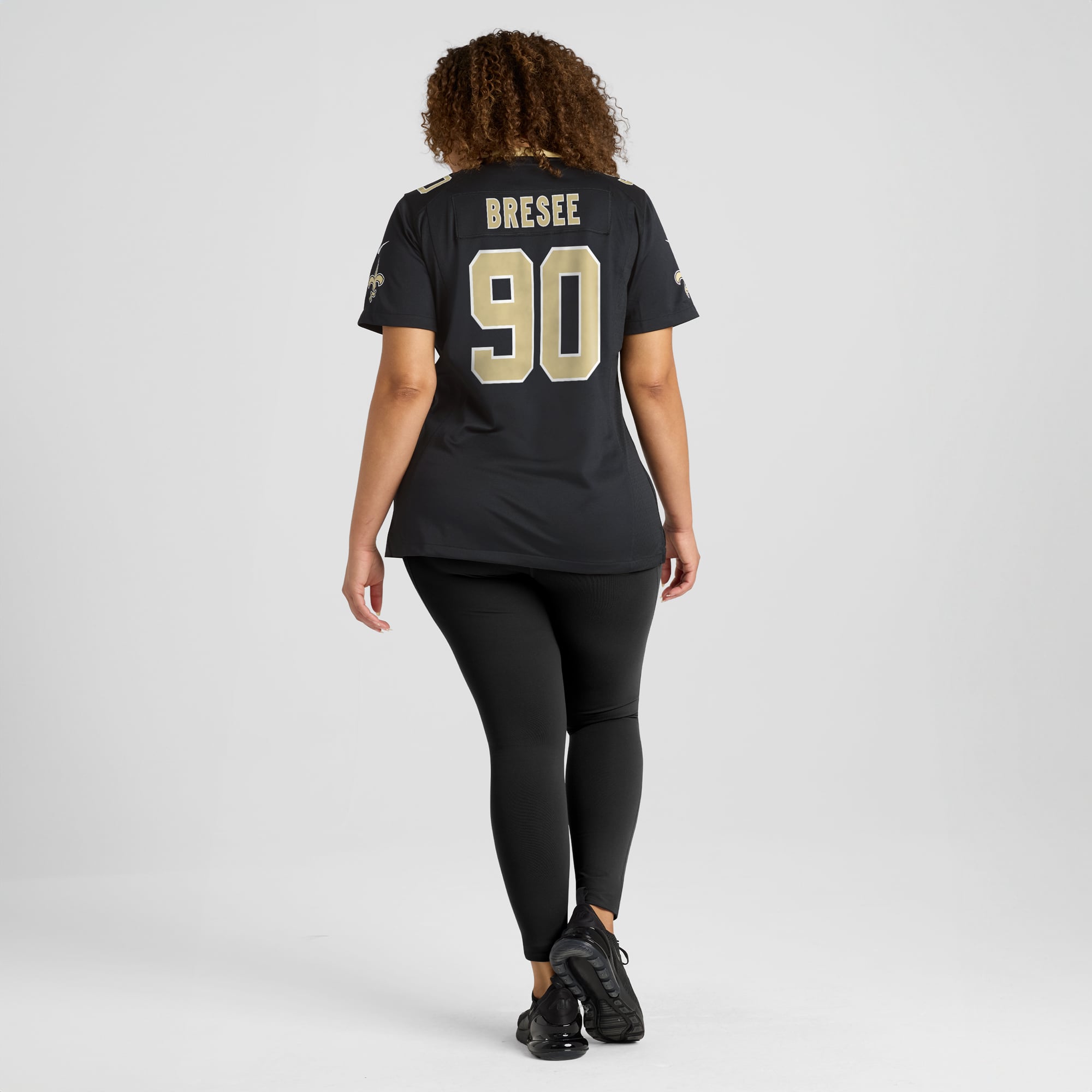 Women's New Orleans Saints Bryan Bresee Black Game Jersey