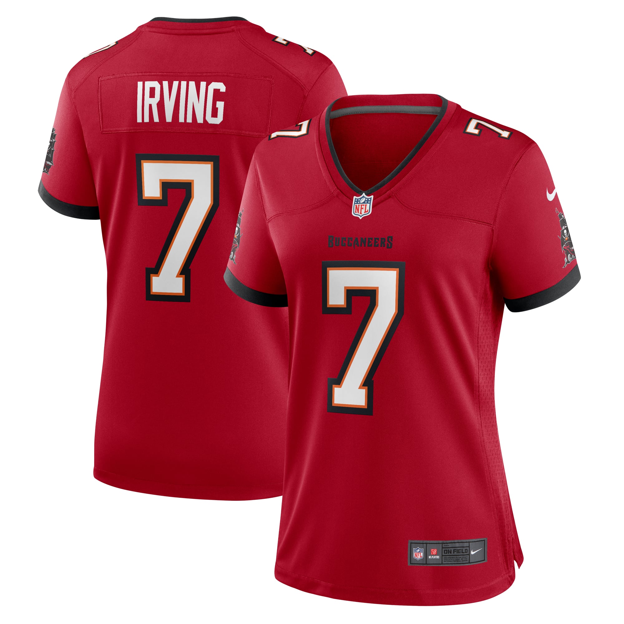 Women's Tampa Bay Buccaneers Bucky Irving Red Game Jersey