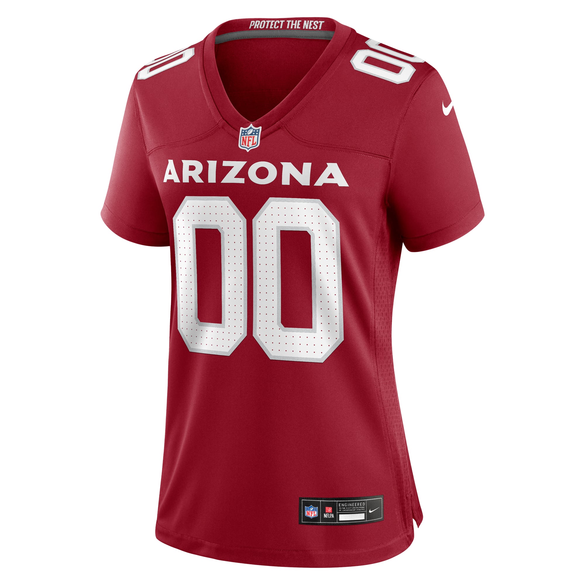 Women's Arizona Cardinals Cardinal Custom Game Jersey