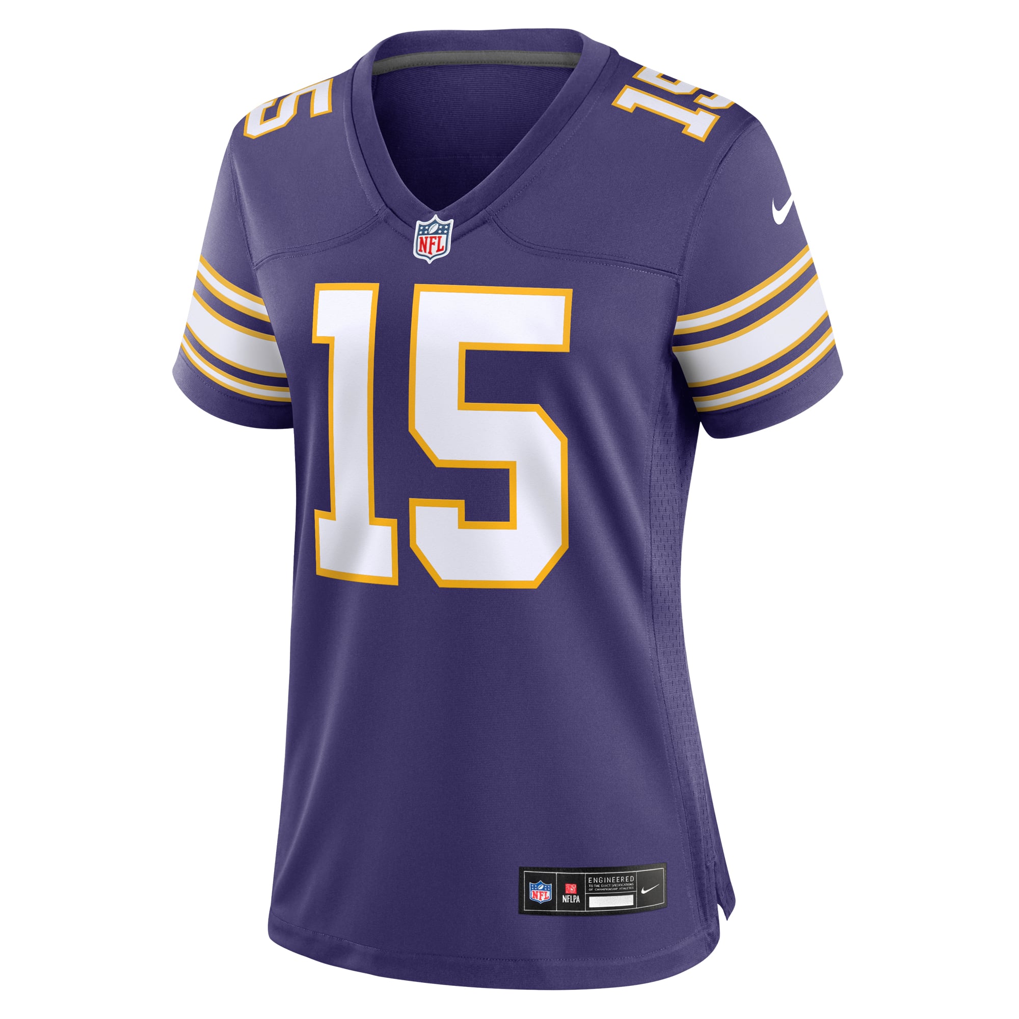 Women's Minnesota Vikings Dallas Turner Purple Alternate Game Jersey