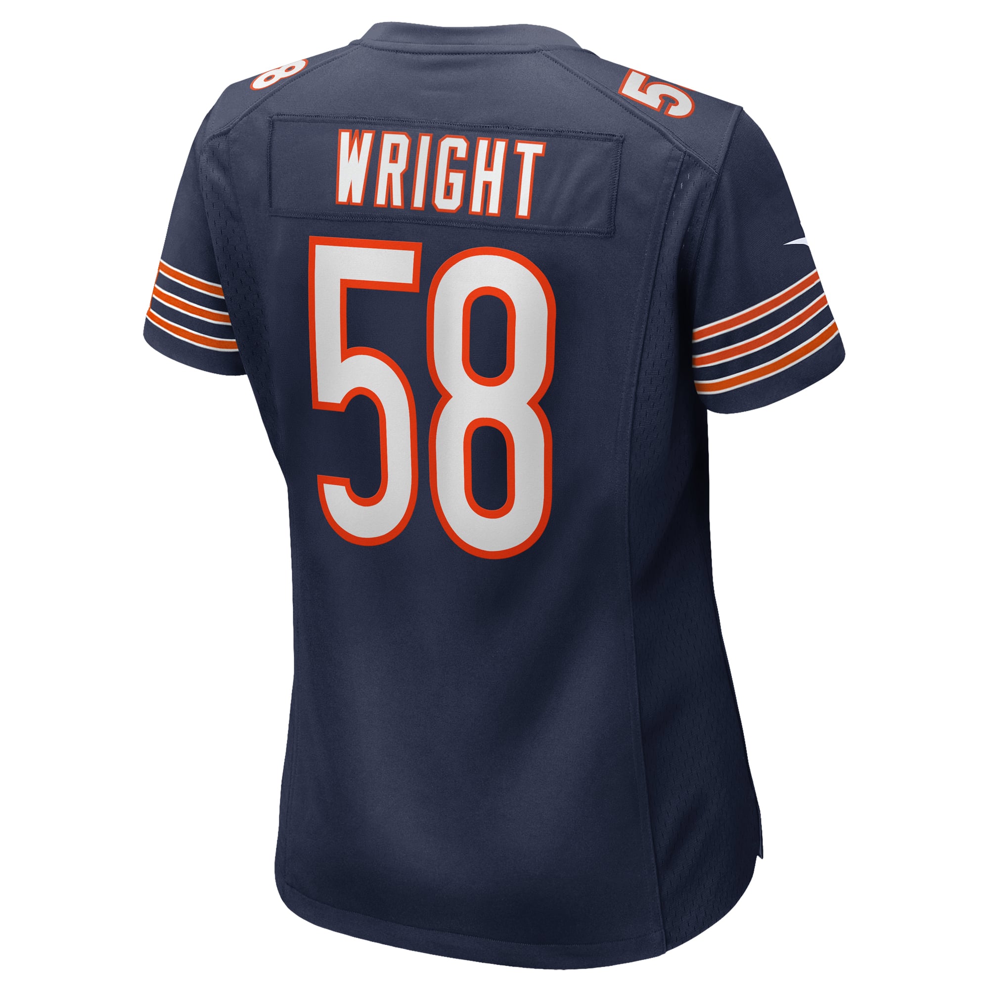 Women's Chicago Bears Darnell Wright Navy Game Jersey
