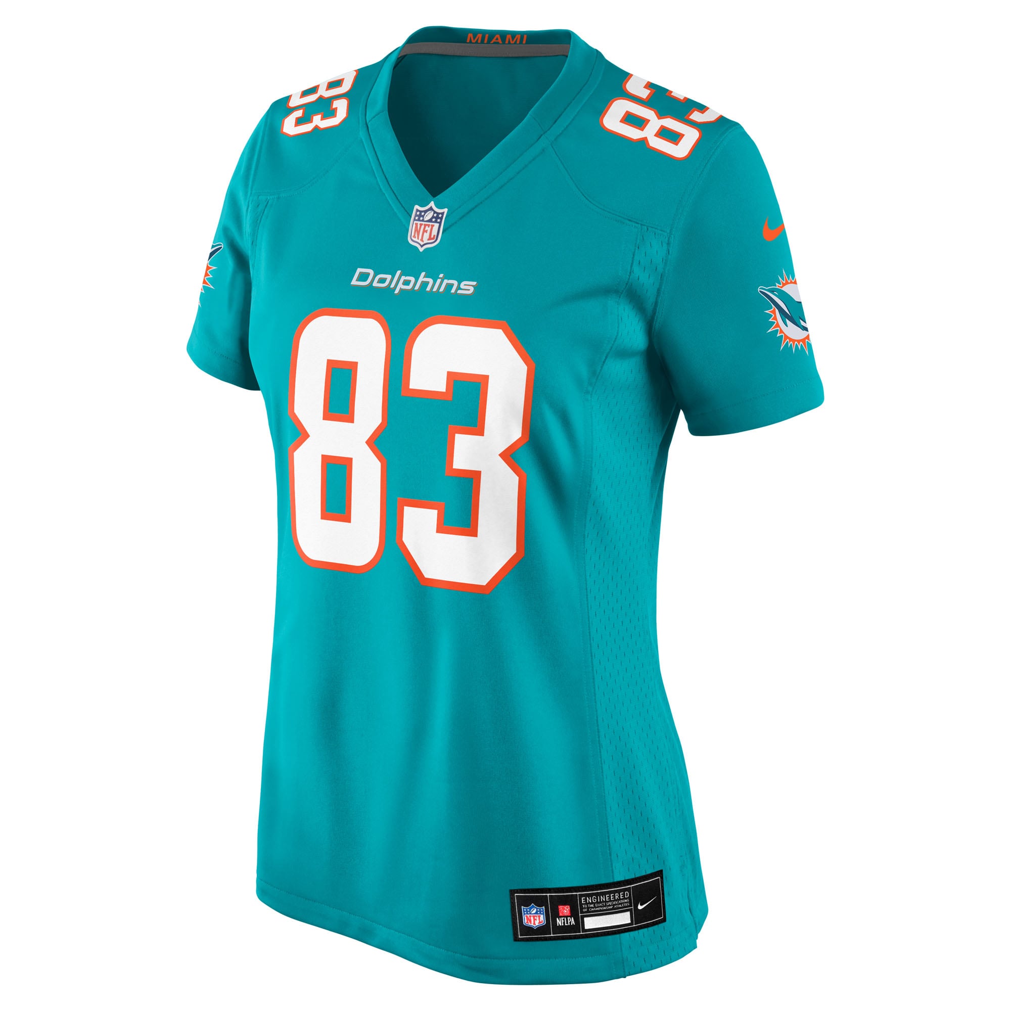 Women's Miami Dolphins Darren Waller Aqua Team Game Jersey