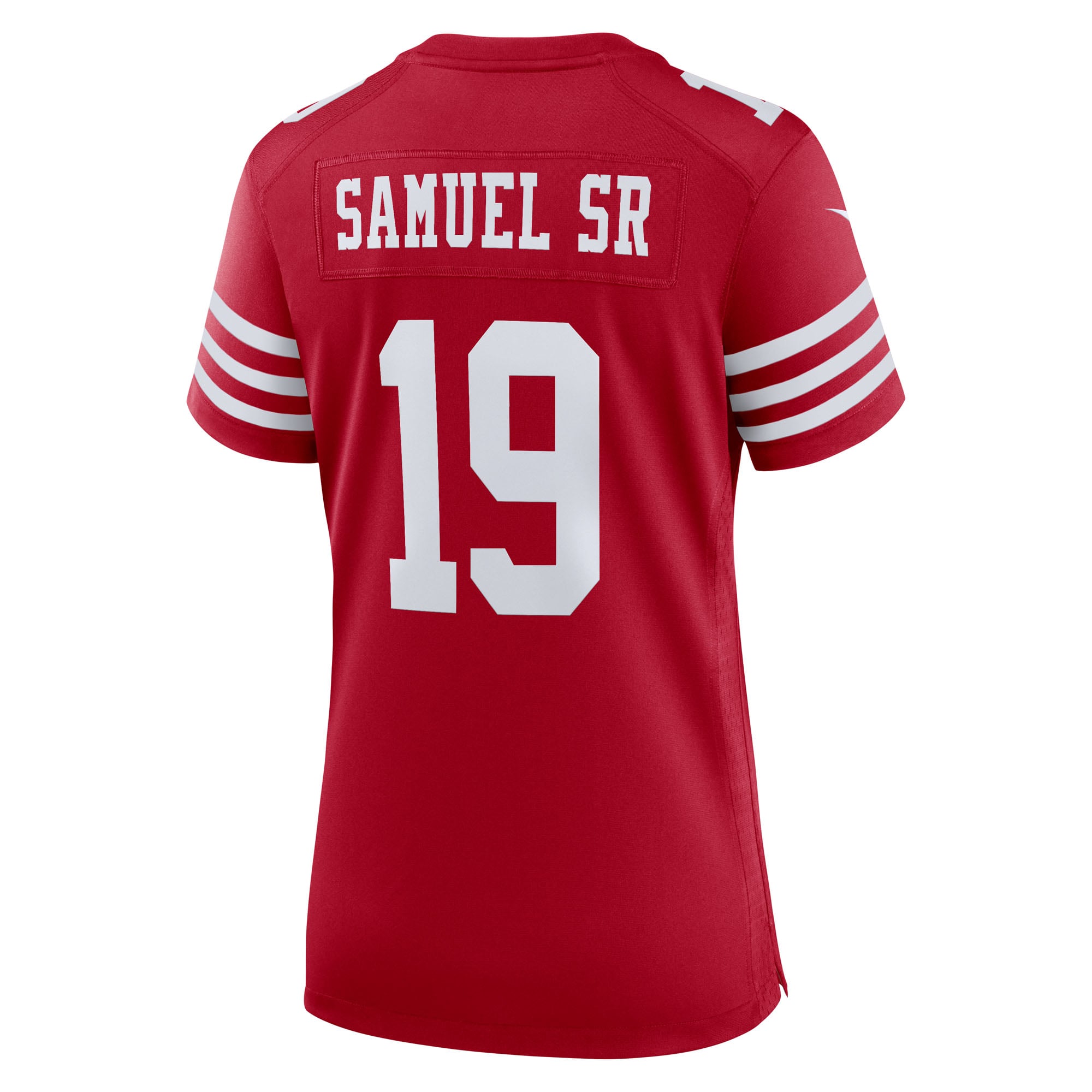 Women's San Francisco 49ers Deebo Samuel Sr Scarlet Team Game Jersey