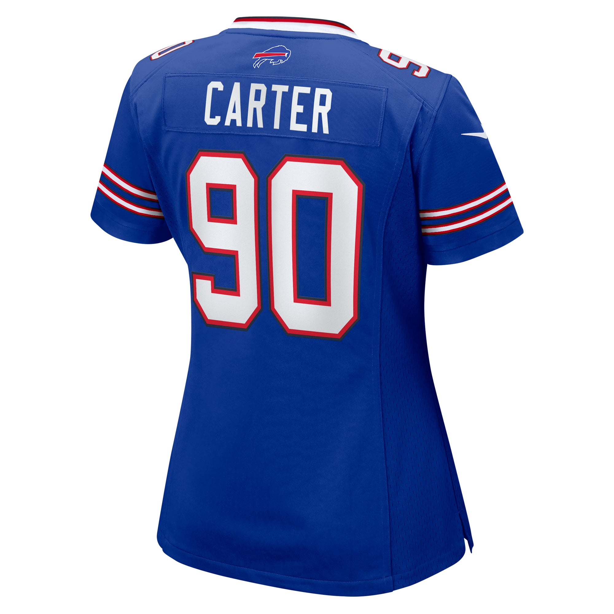 Women's Buffalo Bills DeWayne Carter Royal Game Jersey
