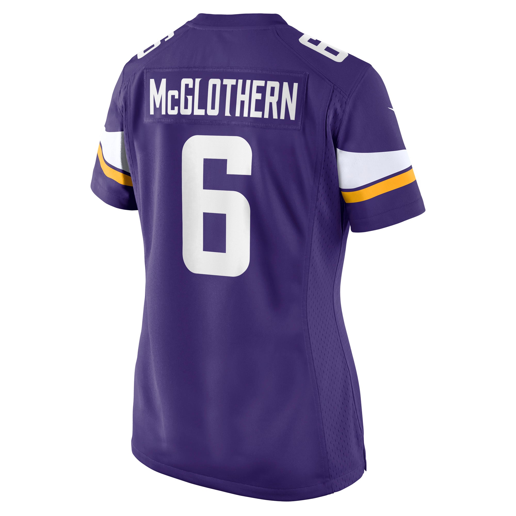 Women's Minnesota Vikings Dwight McGlothern Purple Team Game Jersey