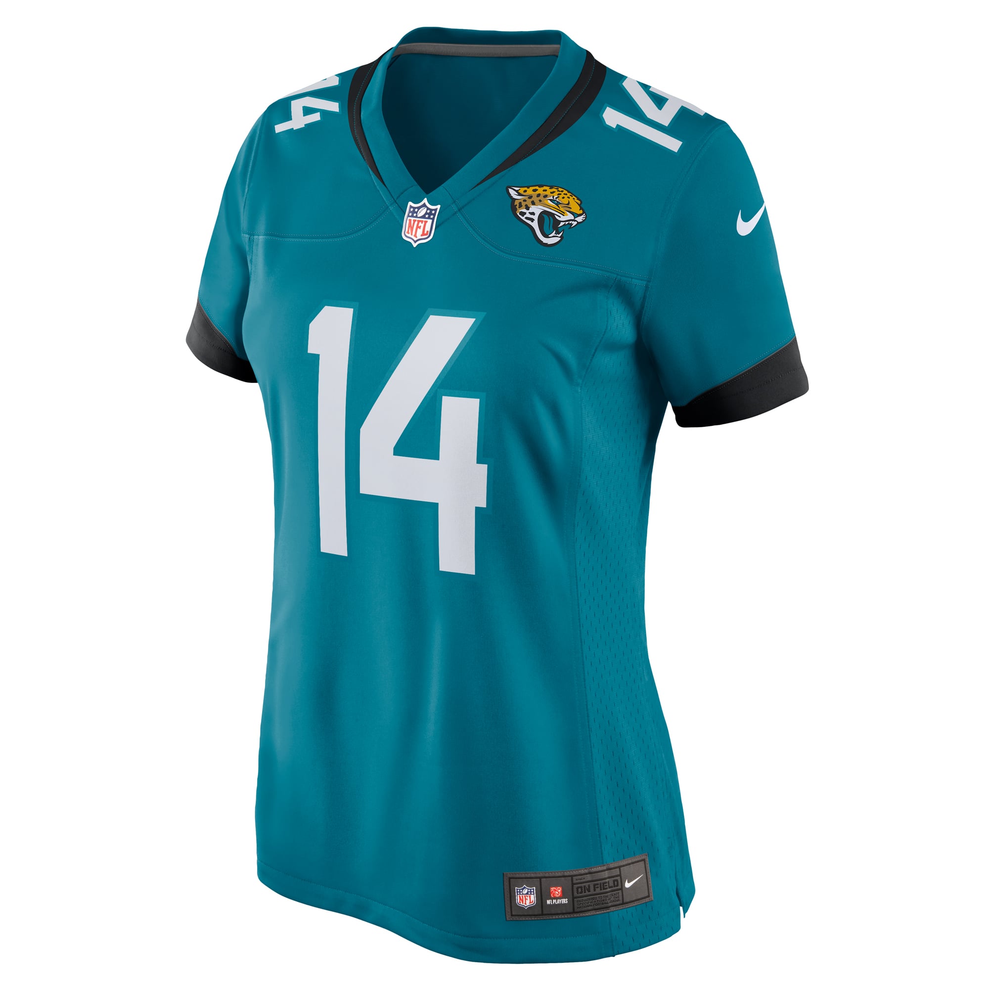 Women's Jacksonville Jaguars Elijah Cooks Teal Team Game Jersey
