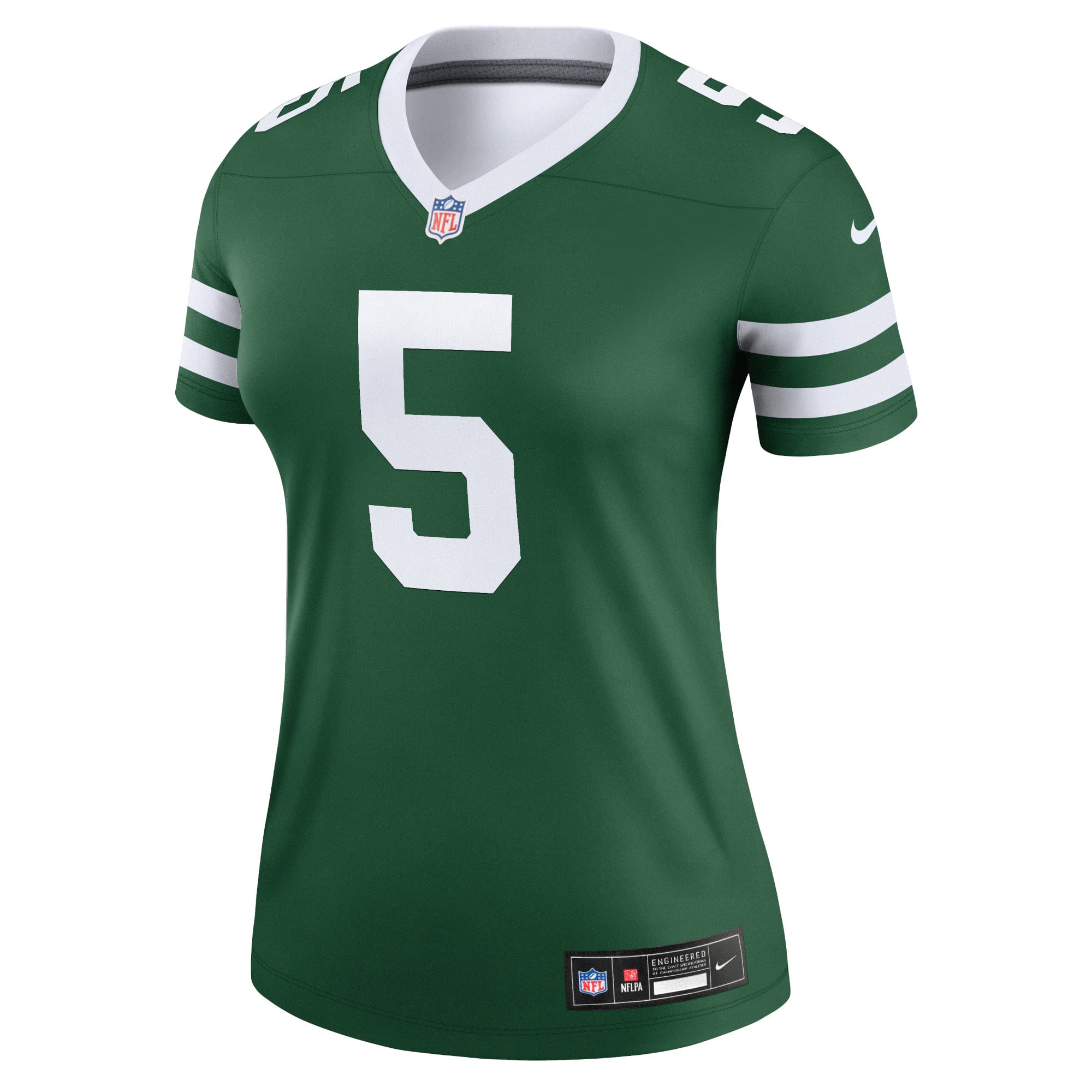 Women's New York Jets Garrett Wilson Legacy Green Legend Player Performance Top