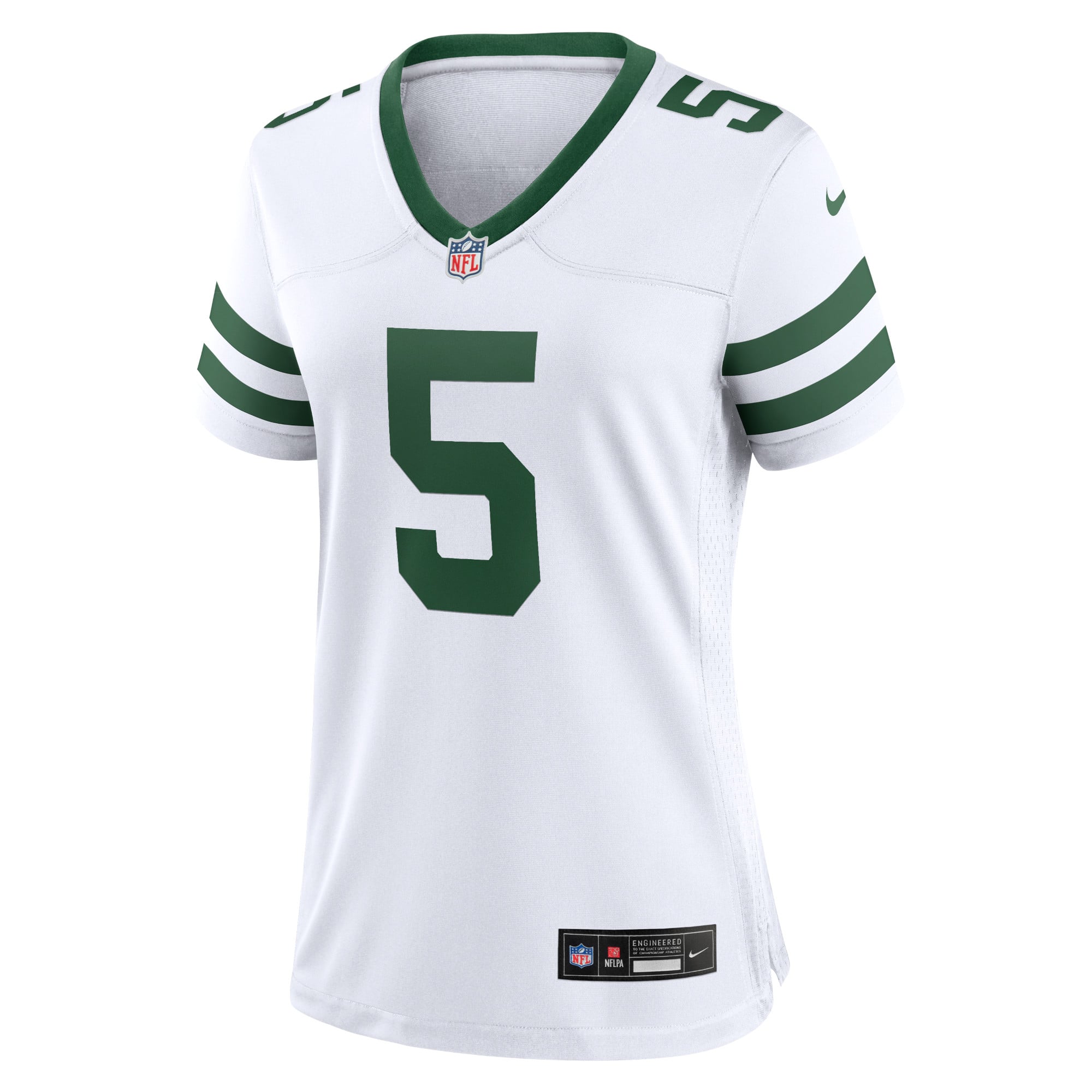 Women's New York Jets Garrett Wilson Legacy White Game Jersey